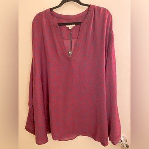 Ava & Viv Plus Size Blouse, new with tags, 4x